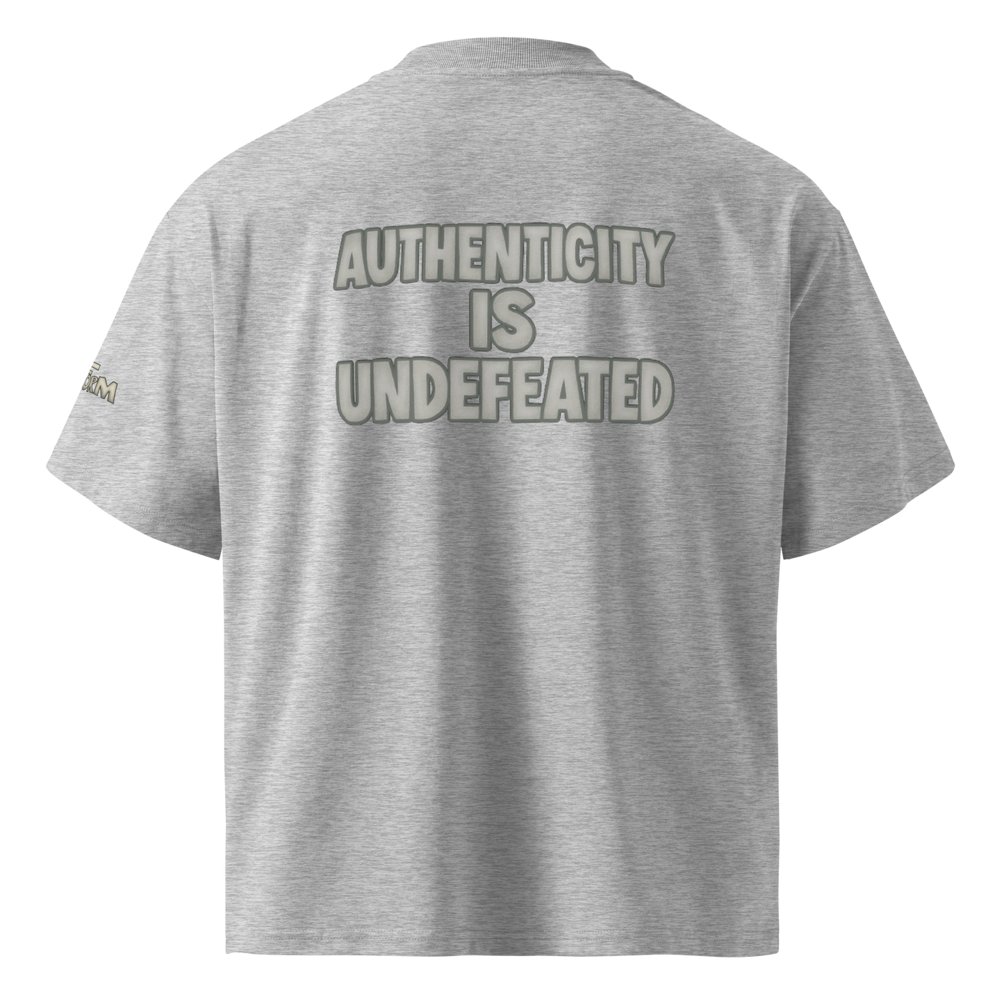 ALL GRAY “FLUFFY” TEE