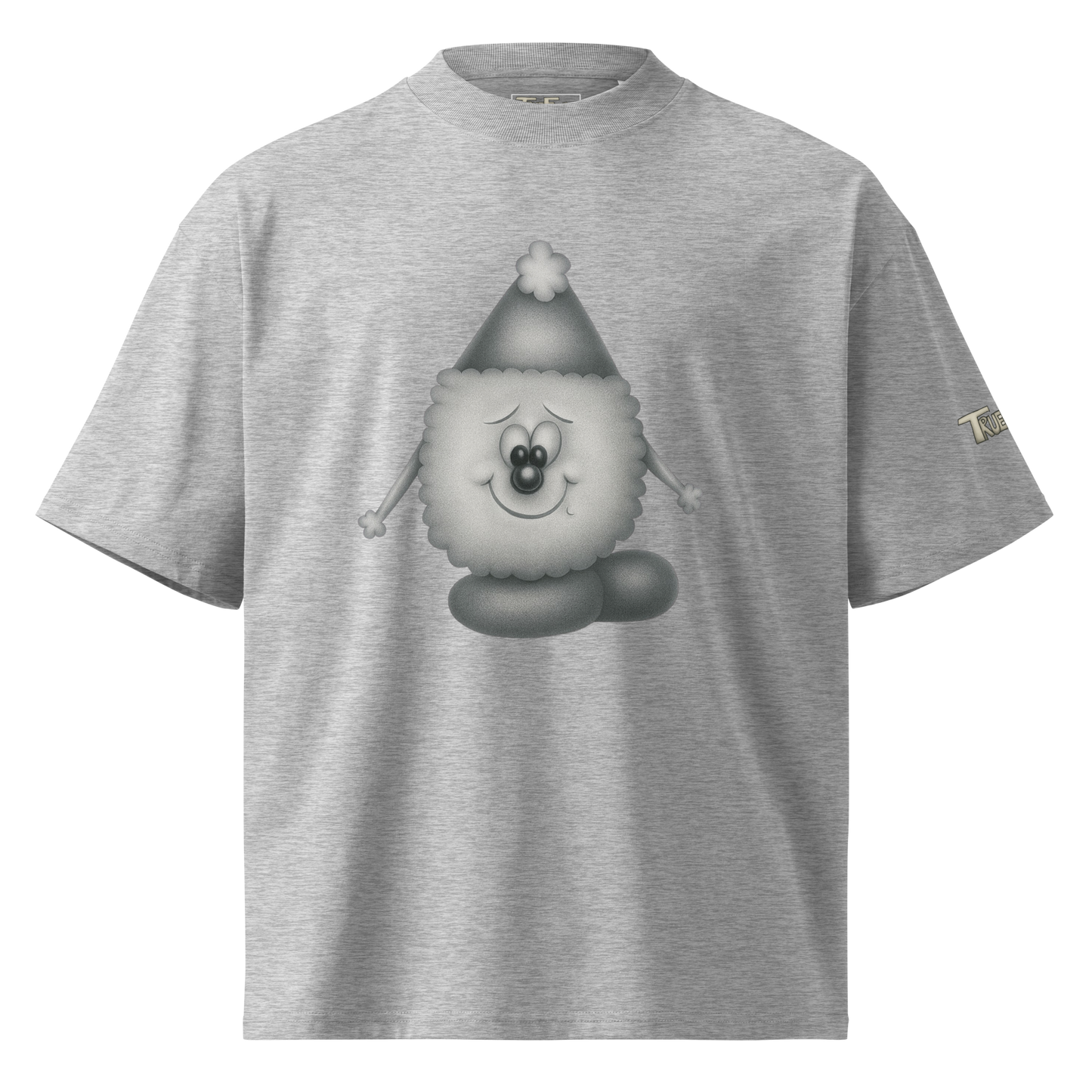 ALL GRAY “FLUFFY” TEE