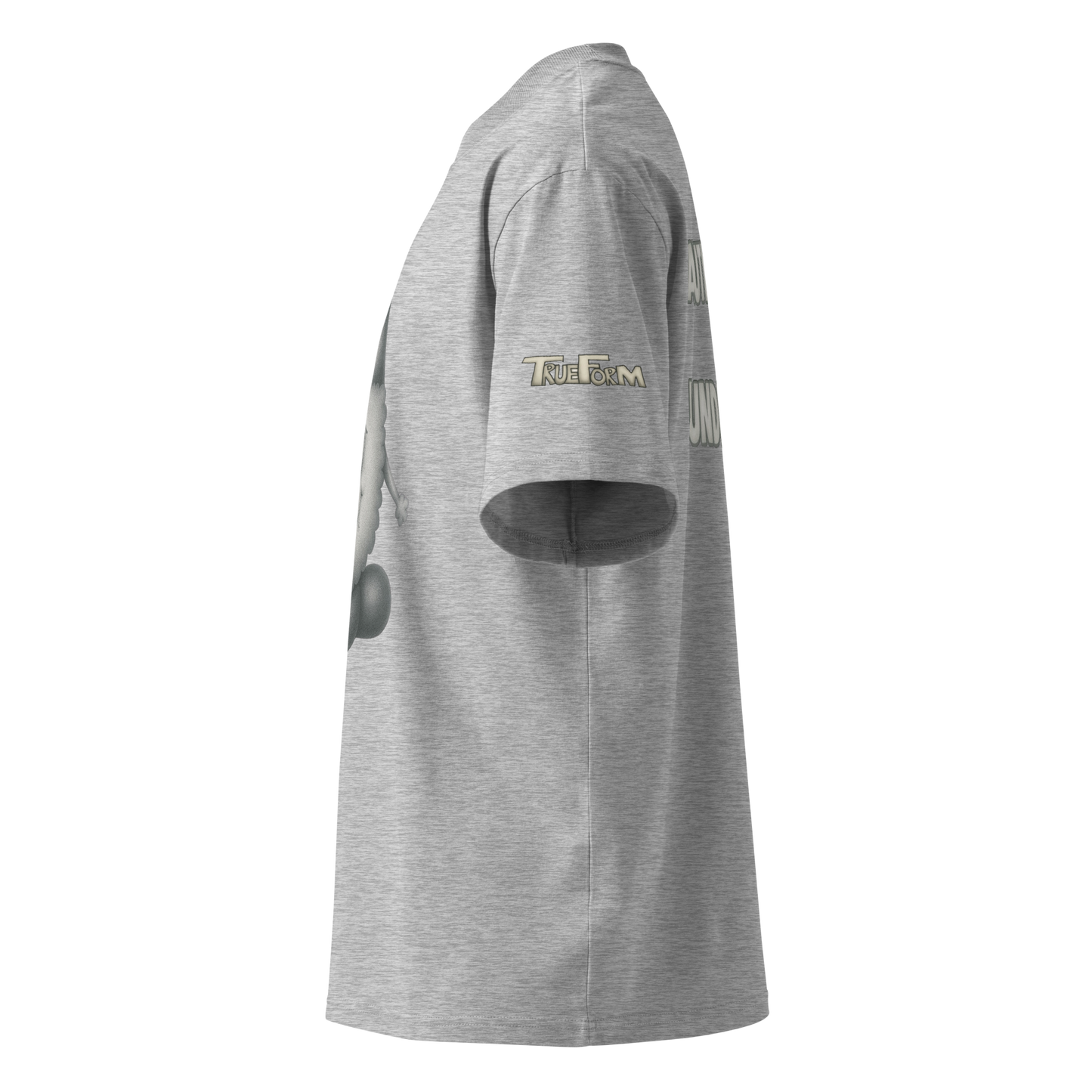 ALL GRAY “FLUFFY” TEE